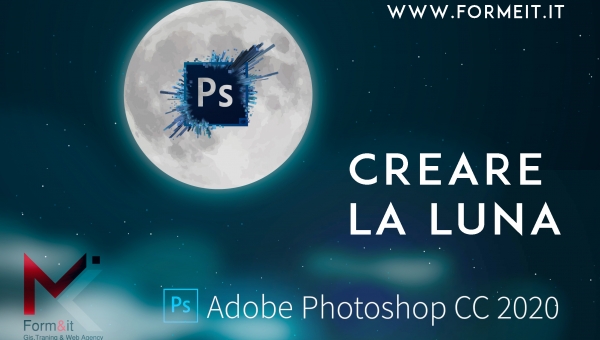 Creare La #Luna con #Photoshop  🌝🌒⭐️👨‍🚀👩‍🚀👨‍🚀